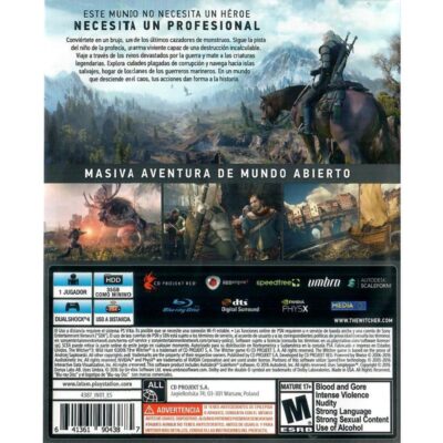 The Witcher 3 Wild Hunt - Ps4 (Com Mapa) (Seminovo)