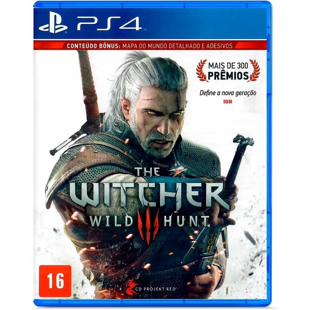 The Witcher 3 Wild Hunt - Ps4 (Sem Os Conteúdos Extras) (Seminovo)