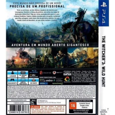 The Witcher 3 Wild Hunt - Ps4 (Seminovo)