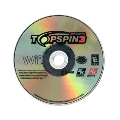 Top Spin 3 2K Sports - Nintendo Wii (Usado)