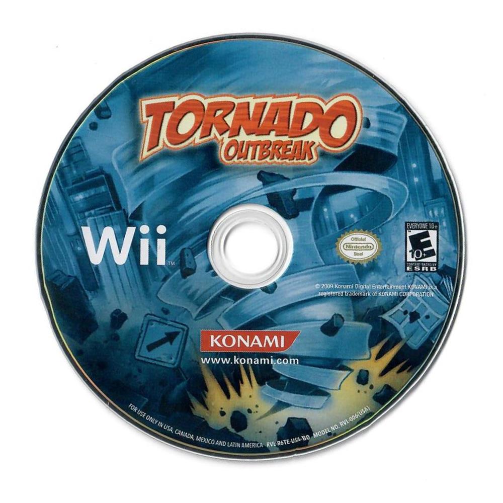 Tornado Outbreak – Nintendo Wii (Usado) (Somente O Disco) Tornado Outbreak – Nintendo Wii (Usado) (Somente O Disco)
