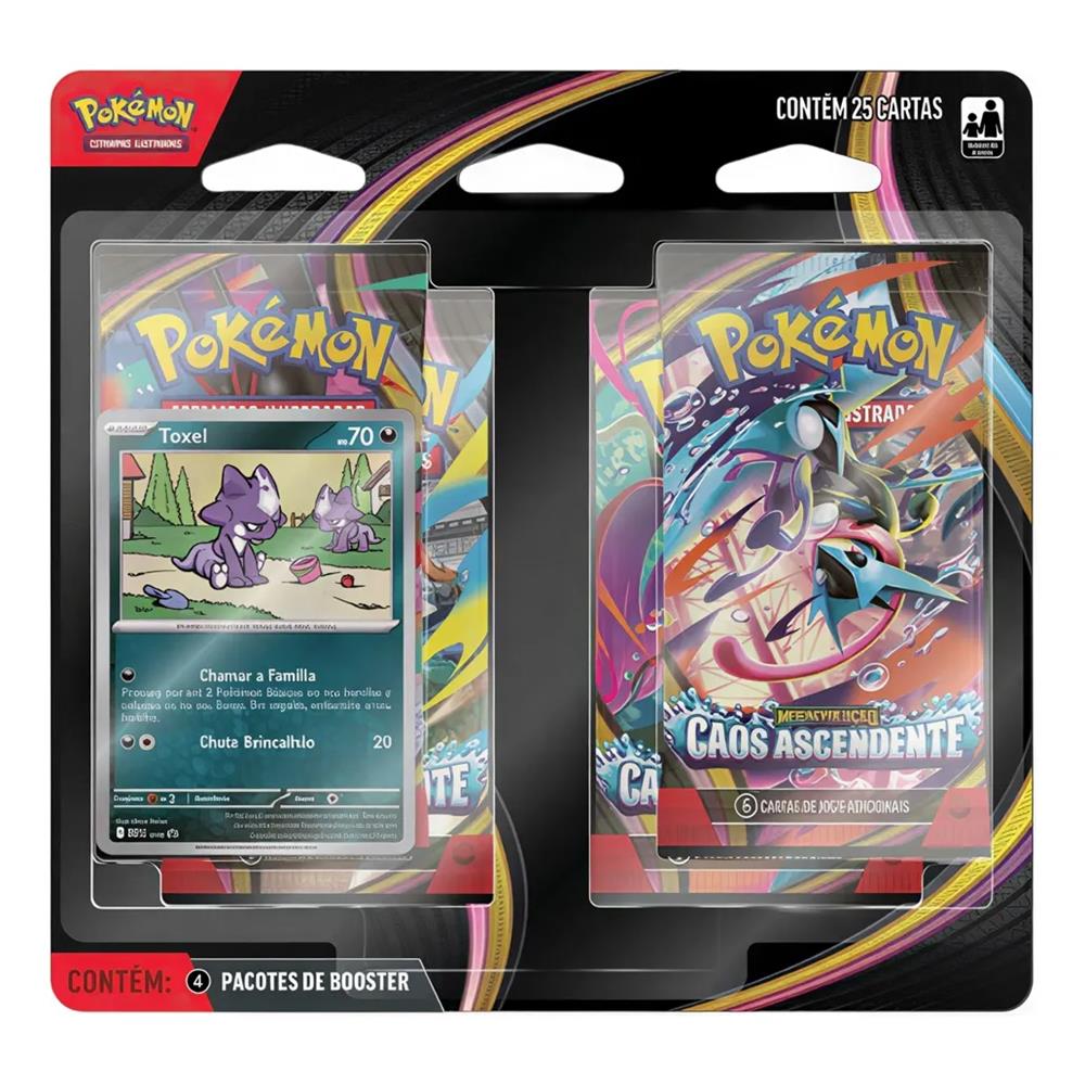 Trading Card Game Pokemon - Pokémon Blister Quádruplo Megaevolução