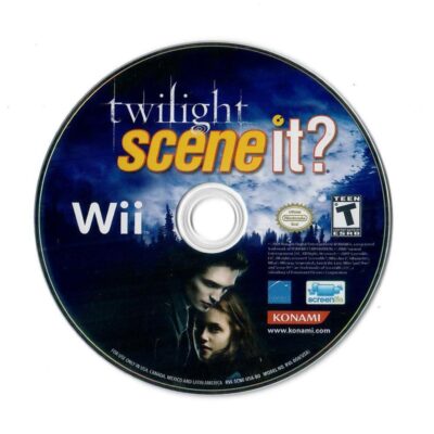 Twilight Scene It - Nintendo Wii (Usado) (Somente O Disco)