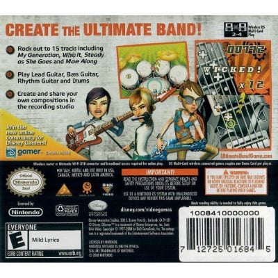 Ultimate Band - Nintendo Ds (Seminovo)