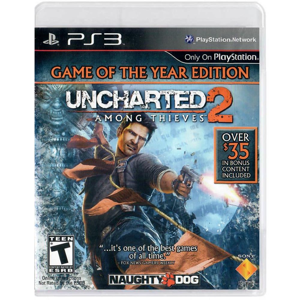Uncharted 2 Among Thieves – Ps3 (Usado) Uncharted 2 Among Thieves - Ps3 (Usado)