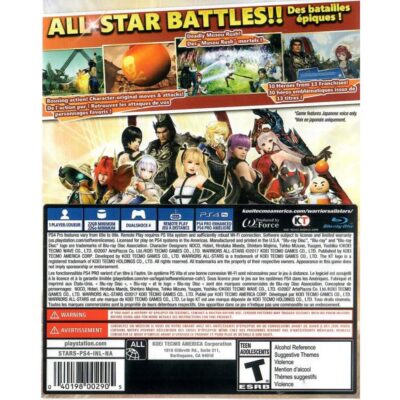Warriors All Stars - Ps4 (Seminovo)