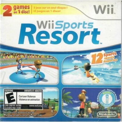 Wii Sports Resort 2 In 1 - Nintendo Wii (Capinha De Papelão) (Usado)