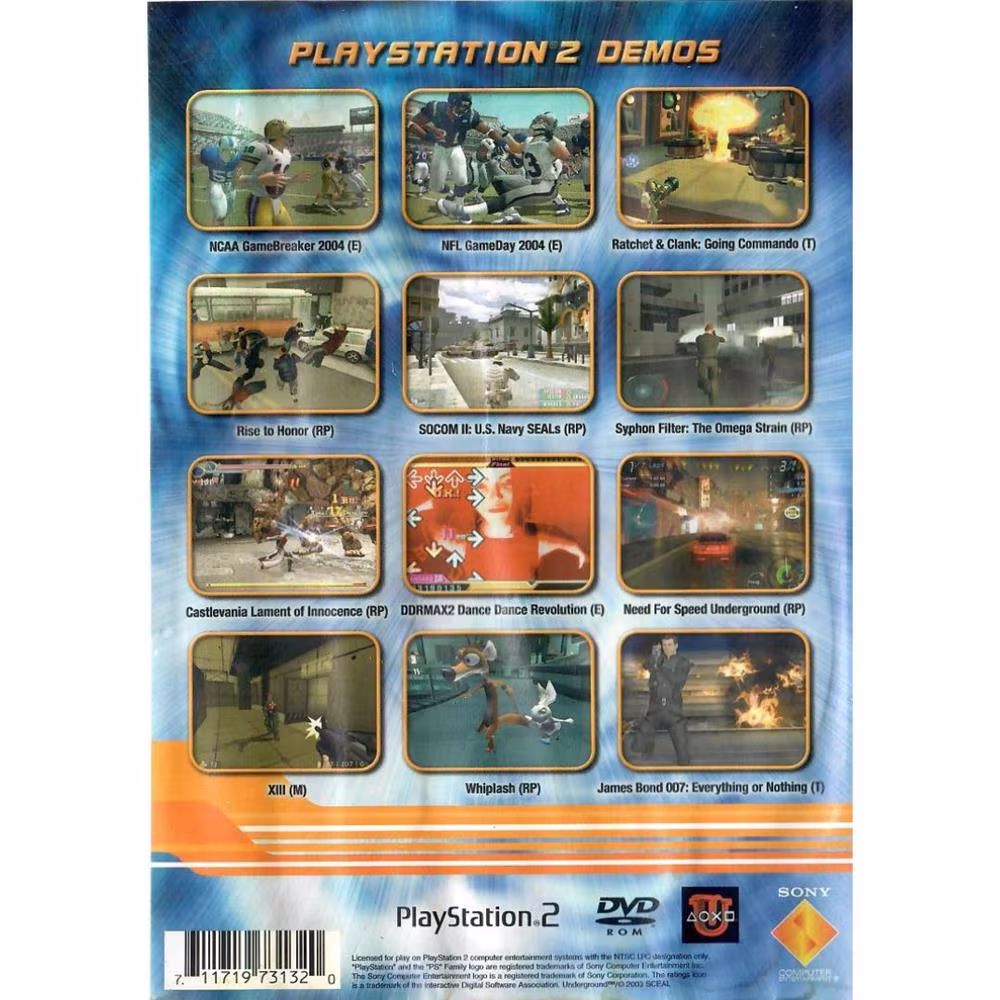 Winter 2003 Jam Pack 12 Demos De Jogos Do Ps2 - Ps2 (Seminovo)