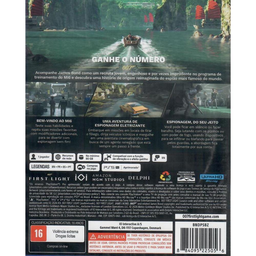 007 First Light - Ps5 (Seminovo)