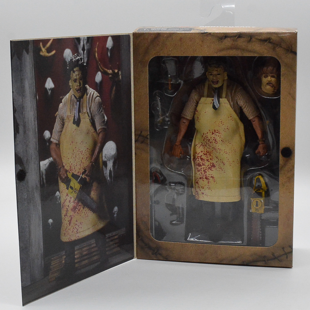 Action Figure Leatherface Ultimate 40Th Anniversary Neca – O Massacre Da Serra Elétrica – The Texas Chainsaw