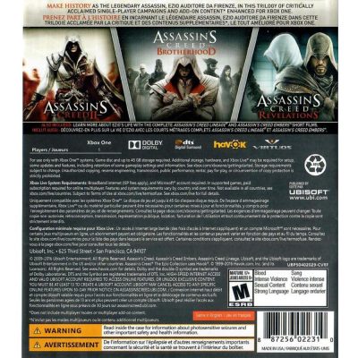 Assassins Creed The Ezio Collection - Xbox One (Usado)