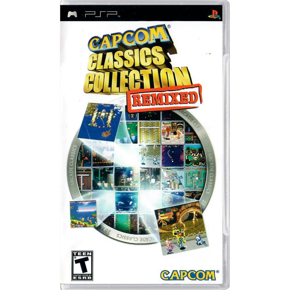 Capcom Classics Collection Remixed – Psp (Seminovo) Capcom Classics Collection Remixed - Psp (Seminovo)