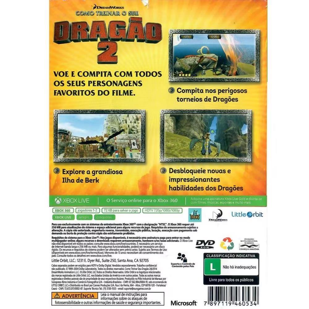 Como Treinar Seu Dragão 2 - Xbox 360 (Seminovo)