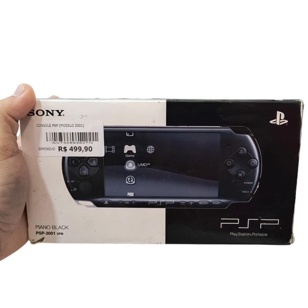 Console Psp (Modelo 3001) (Seminovo)