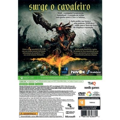 Darksiders - Xbox 360 (Platinum Hits) (Seminovo)