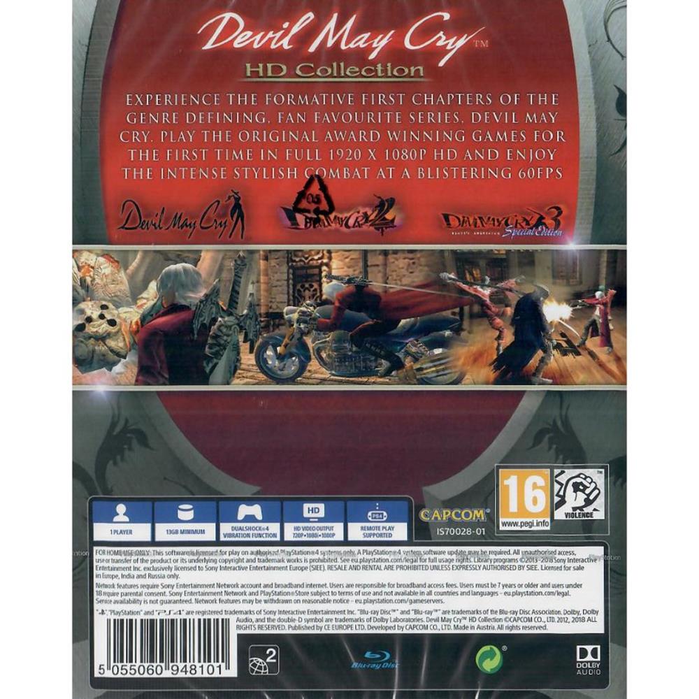 Devil May Cry Hd Collection - Ps4 (Novo) (Europeu)