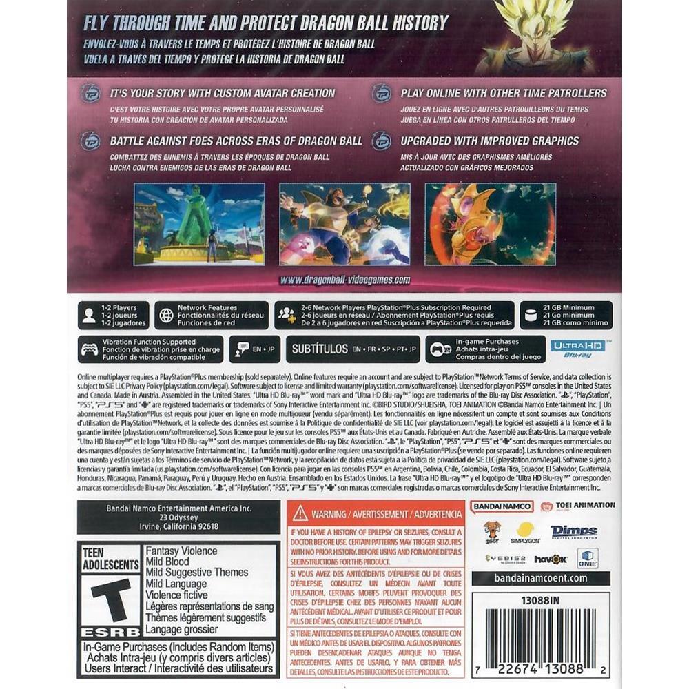 Dragon Ball Xenoverse 2 - Ps5 (Seminovo)