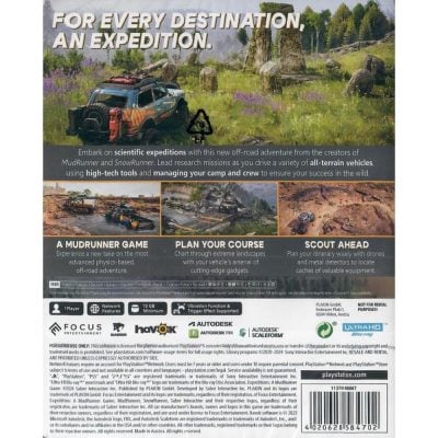 Expeditions A Mudrunner Game - Ps5 (Novo) (Europeu)