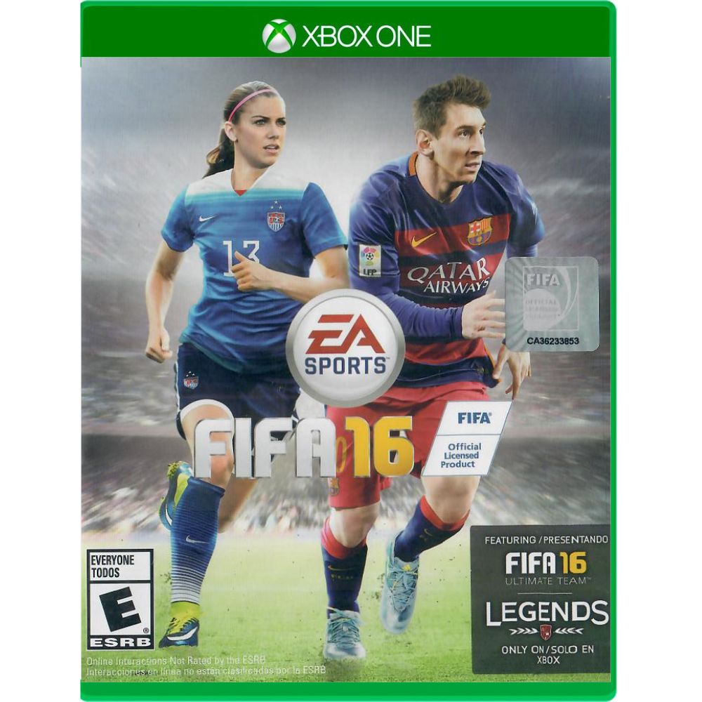 Fifa 16 – Xbox One (Novo) Fifa 16 - Xbox One (Novo)