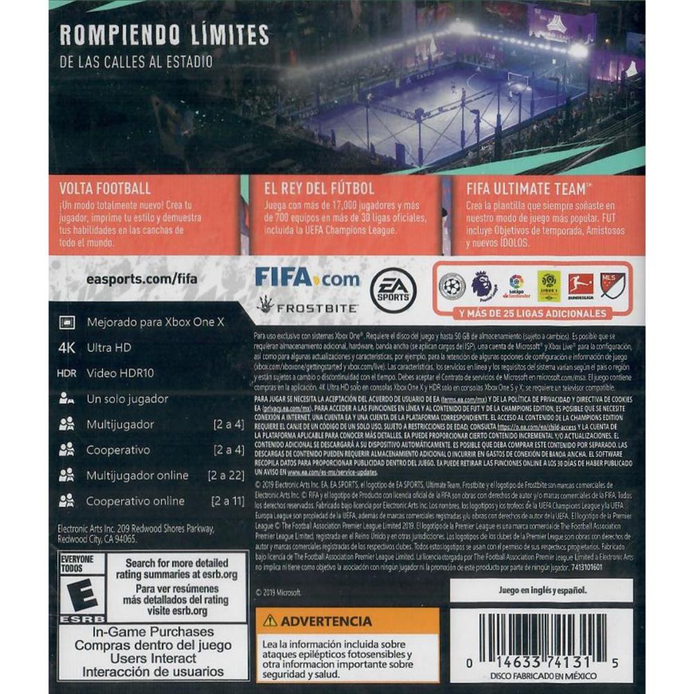 Fifa 20 - Xbox One (Novo)
