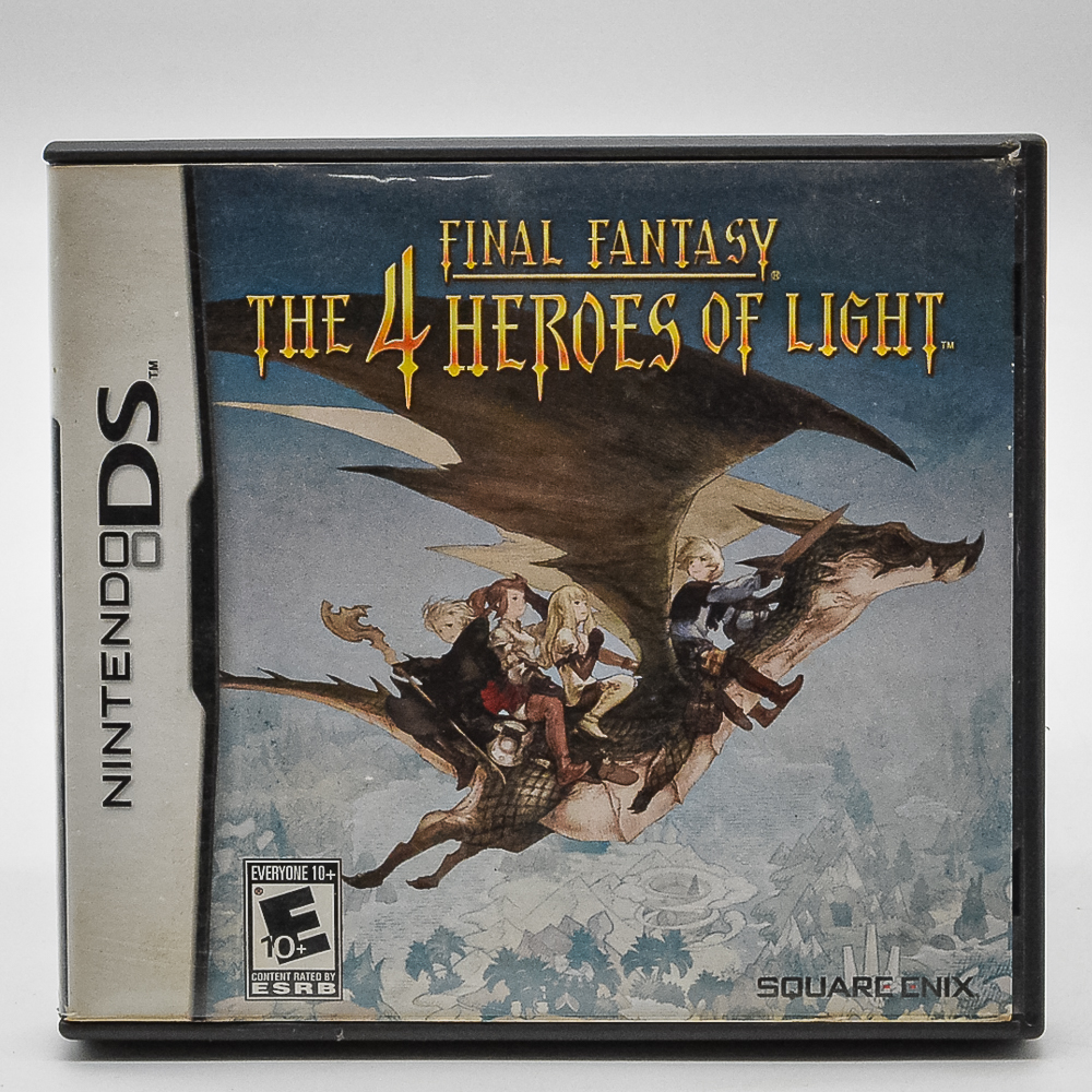 Final Fantasy The 4 Heroes Of Light - Nintendo Ds (Usado) (Capa) (Fotos Reais)