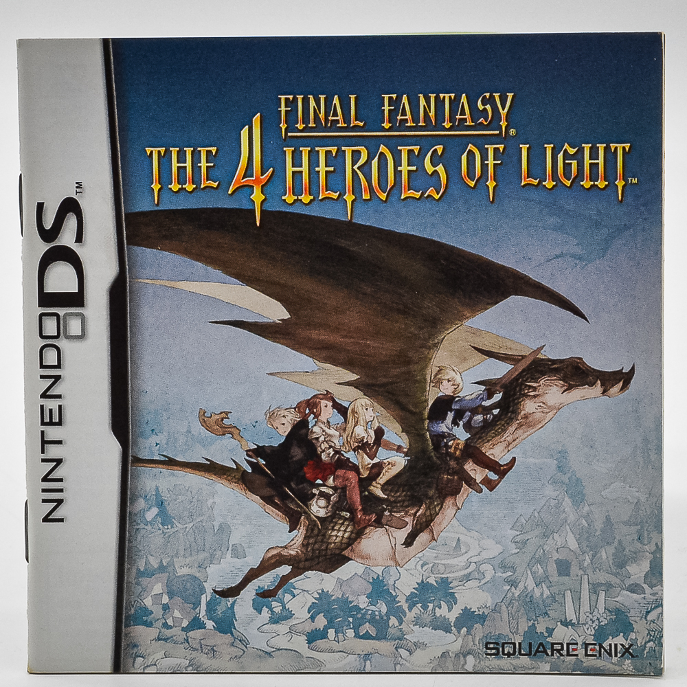 Final Fantasy The 4 Heroes Of Light - Nintendo Ds (Usado) (Capa) (Fotos Reais)