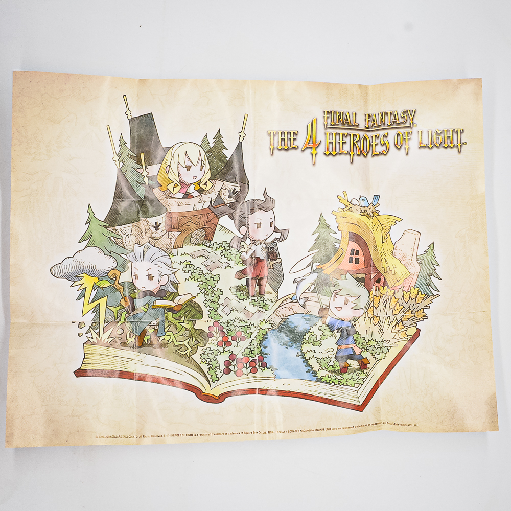 Final Fantasy The 4 Heroes Of Light - Nintendo Ds (Usado) (Capa) (Fotos Reais)