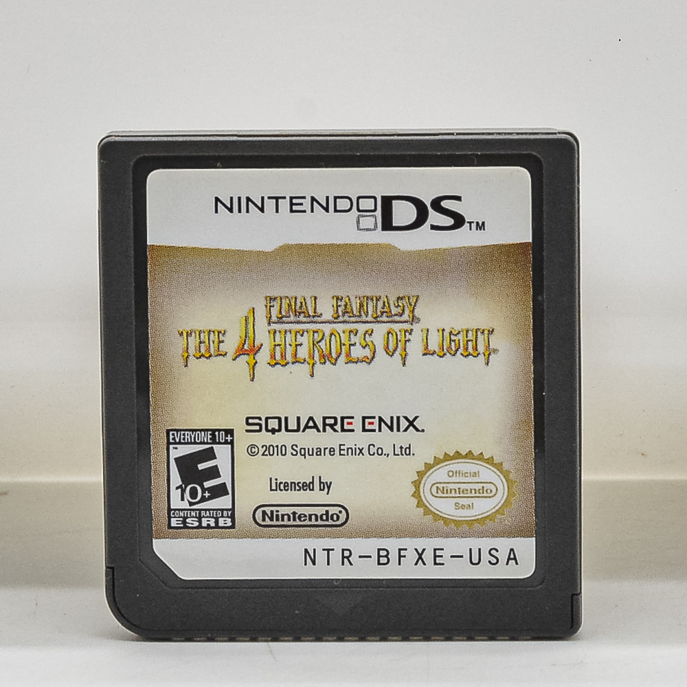 Final Fantasy The 4 Heroes Of Light - Nintendo Ds (Usado) (Capa) (Fotos Reais)
