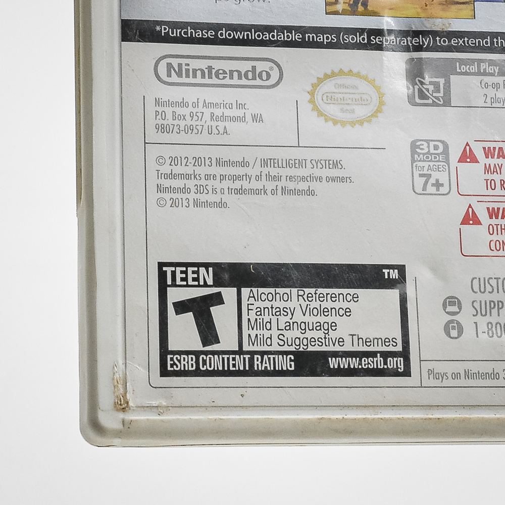 Fire Emblem: Awakening - Nintendo 3Ds (Label Descolando) (Fotos Reais) (Usado)