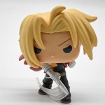 Funko Pop Animation - Fullmetal Alchemist Brotherhood - Edward Elric 1577 (Mancha Na Capa E Detalhe No Cabelo)