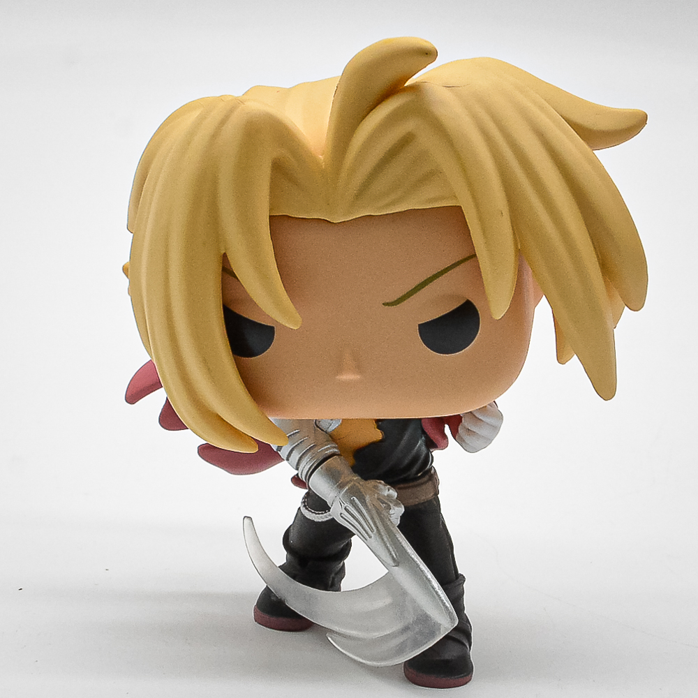 Funko Pop Animation - Fullmetal Alchemist Brotherhood - Edward Elric 1577 (Mancha Na Capa E Detalhe No Cabelo)
