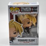 Funko Pop Animation - Fullmetal Alchemist Brotherhood - Edward Elric 1577 (Mancha Na Capa E Detalhe No Cabelo)
