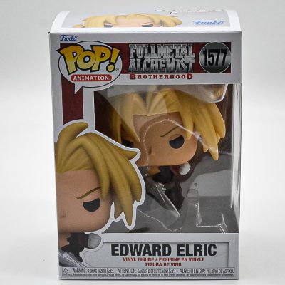 Funko Pop Animation - Fullmetal Alchemist Brotherhood - Edward Elric 1577 (Mancha Na Capa E Detalhe No Cabelo)