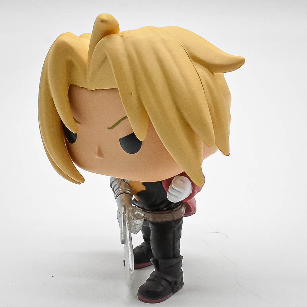 Funko Pop Animation - Fullmetal Alchemist Brotherhood - Edward Elric 1577 (Mancha Na Capa E Detalhe No Cabelo)
