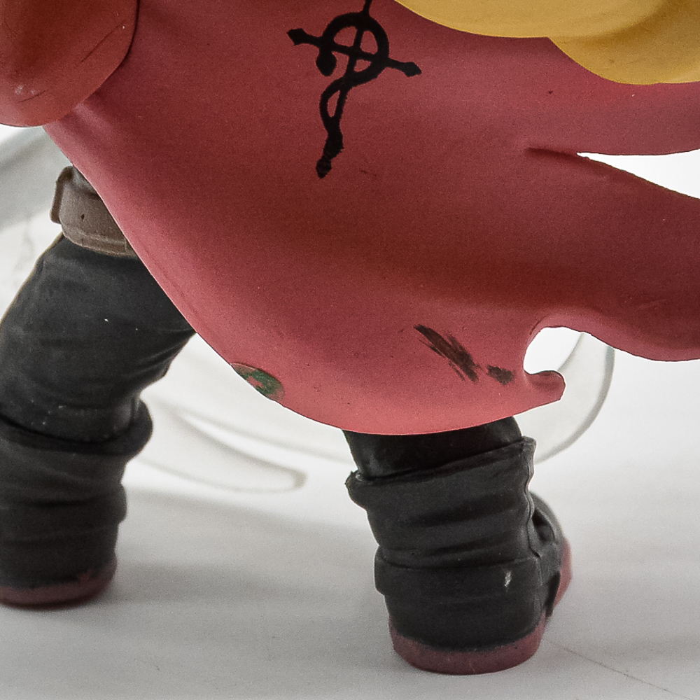 Funko Pop Animation - Fullmetal Alchemist Brotherhood - Edward Elric 1577 (Mancha Na Capa E Detalhe No Cabelo)