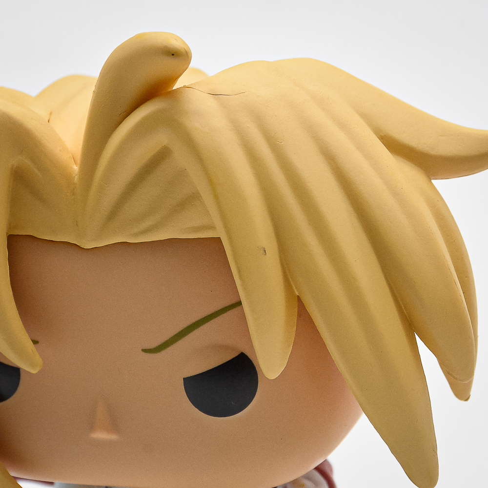 Funko Pop Animation - Fullmetal Alchemist Brotherhood - Edward Elric 1577 (Mancha Na Capa E Detalhe No Cabelo)