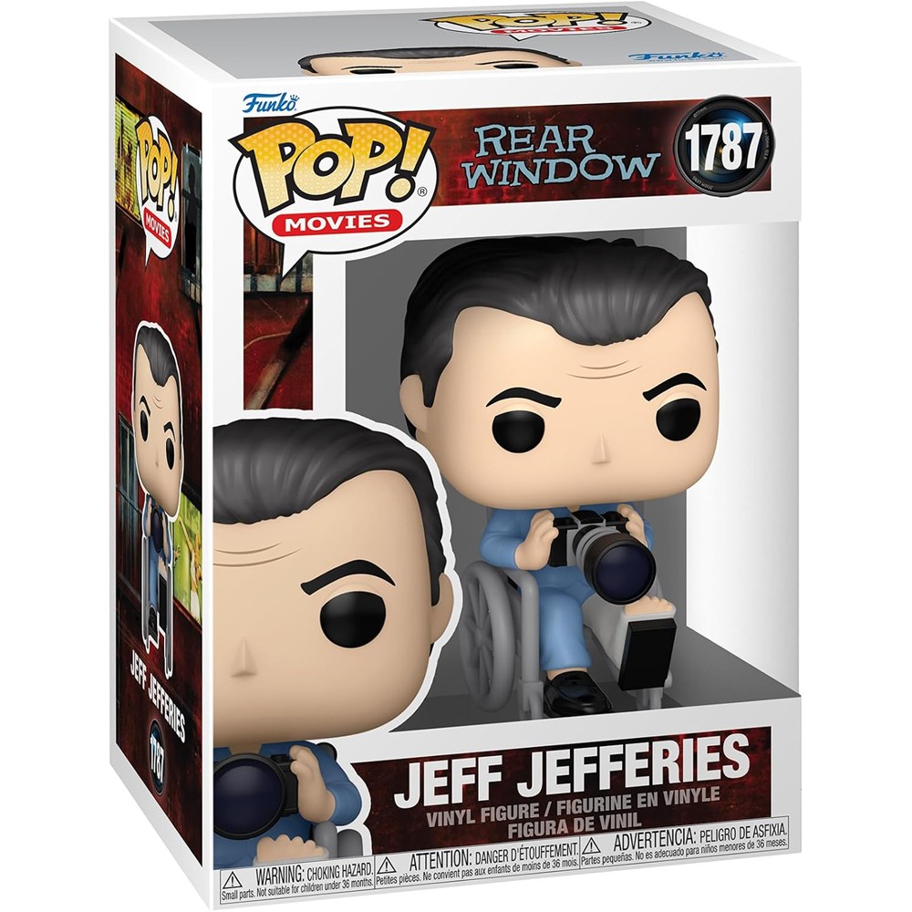 Funko Pop Jeff Jefferies #1787 (Rear Window) (Alfred Hitchcock) Funko Pop Jeff Jefferies #1787 (Rear Window) (Alfred Hitchcock)