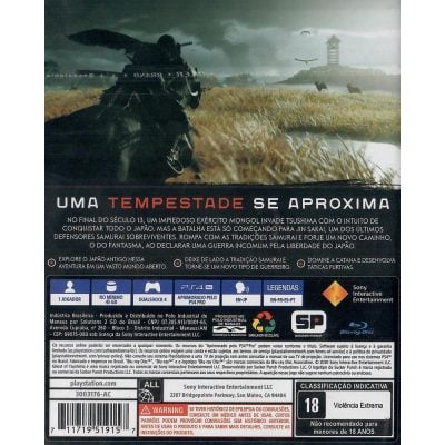 Ghost Of Tsushima - Ps4 (Usado)