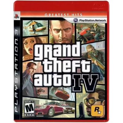 Gta 4 - Grand Theft Auto Iv - Ps3 (Com Mapa) (Greatest Hits) (Usado)