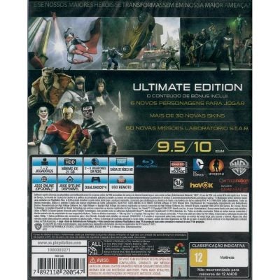 Injustice Gods Among Us Ultimate Edition - Ps4 (Usado)