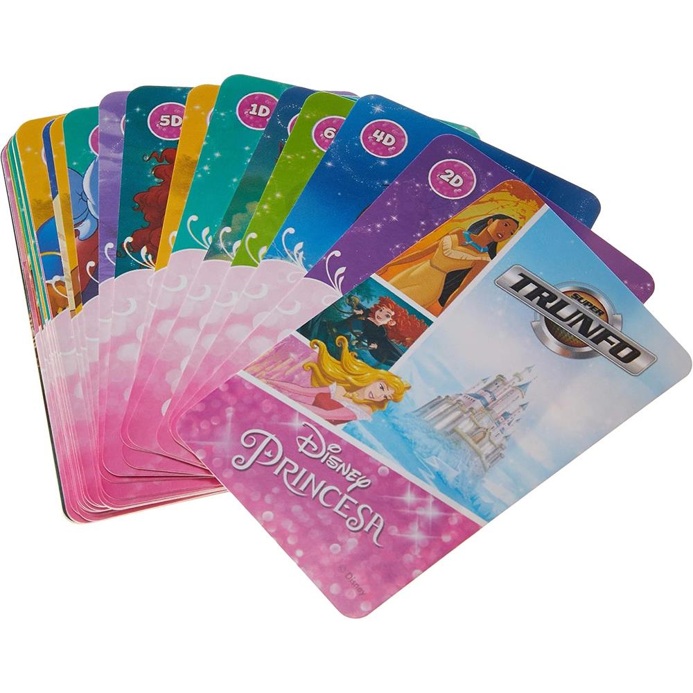 Jogo De Cartas Super Trunfo Disney Princesa (Novo)