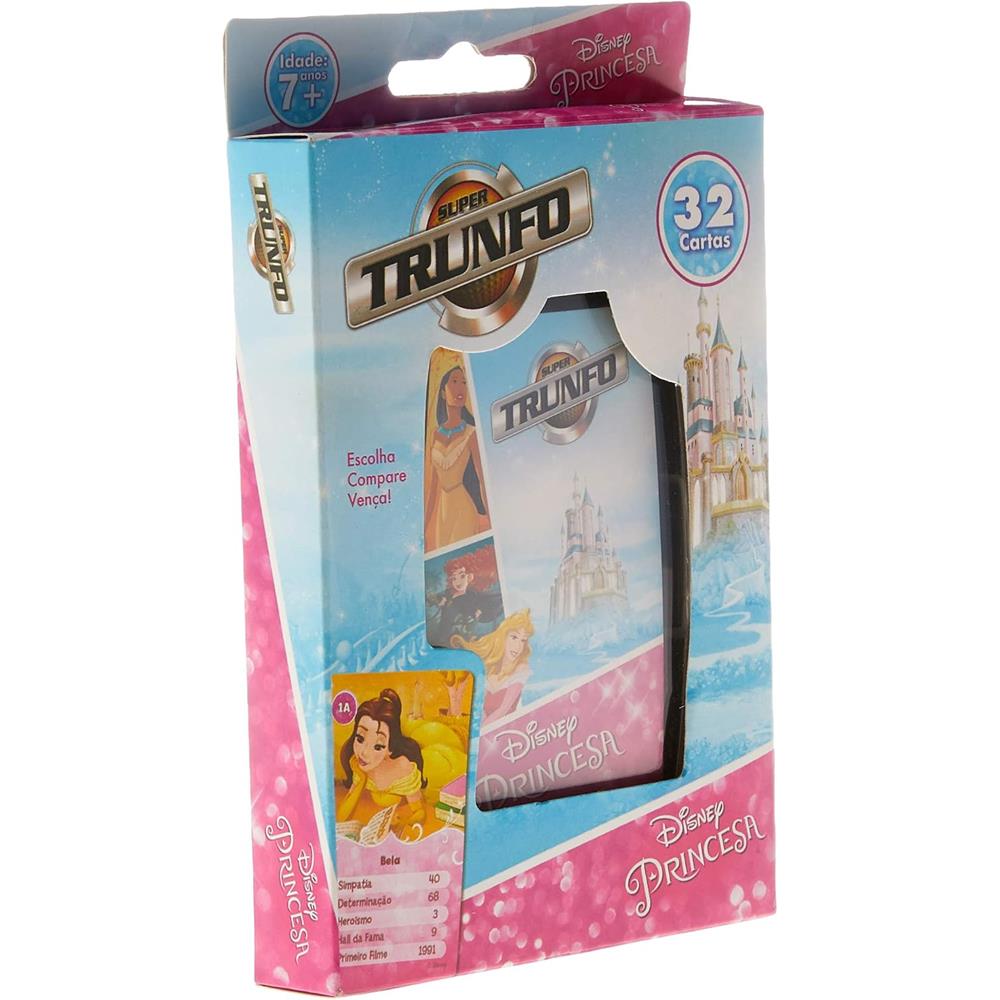 Jogo De Cartas Super Trunfo Disney Princesa (Novo)