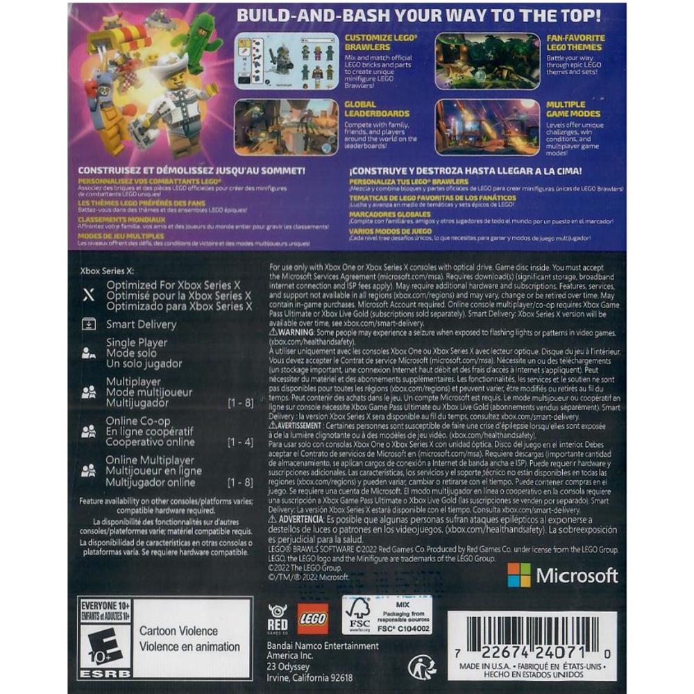 Lego Brawls - Xbox Series X/Xbox One (Novo)
