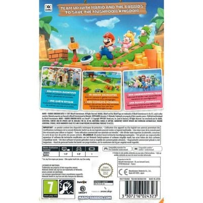 Mario + Rabbids Kingdom Battle - Nintendo Switch (Usado)
