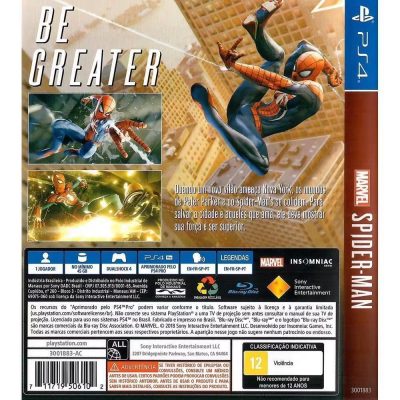 Marvel Spider Man - Ps4 (Usado)