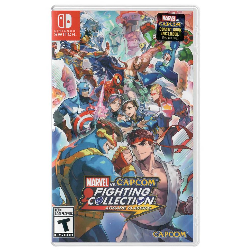Marvel Vs Capcom Fighting Collection Arcade Classics – Nintendo Switch (Novo) Marvel Vs Capcom Fighting Collection Arcade Classics - Nintendo Switch (Novo)