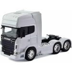 Miniatura Caminhão Scania V8 R730 6X4 Branco 1:32 – Welly Transporter Miniatura Caminhão Scania V8 R730 6X4 Branco 1:32 – Welly Transporter