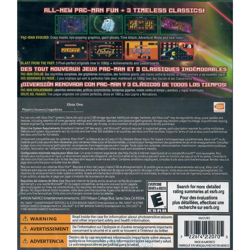 Pac-Man Championship Edition 2 + Arcade Game Seiries - Xbox One (Novo)