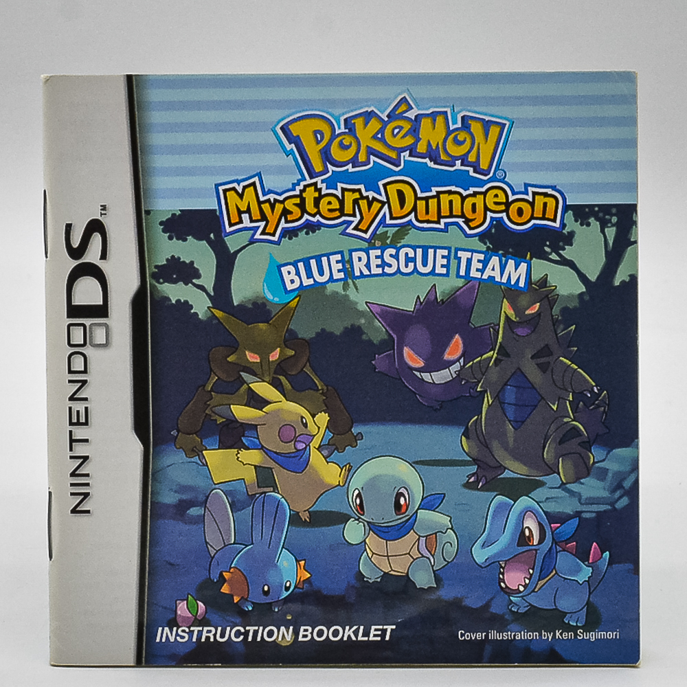 Pokémon Mystery Dungeon: Blue Rescue Team - Nintendo Ds #2 (Encarte)