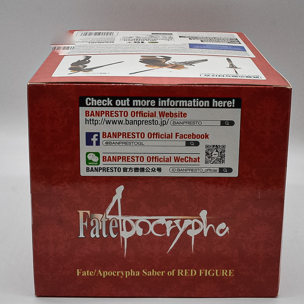 Saber Of Red Fate/Apocrypha - Bandai (Novo)